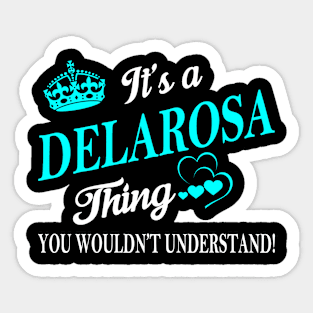 DELAROSA Sticker